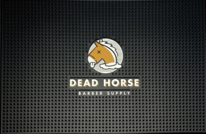 Dead Horse Barber Tool Mat - Eszköztartó Gumialátét