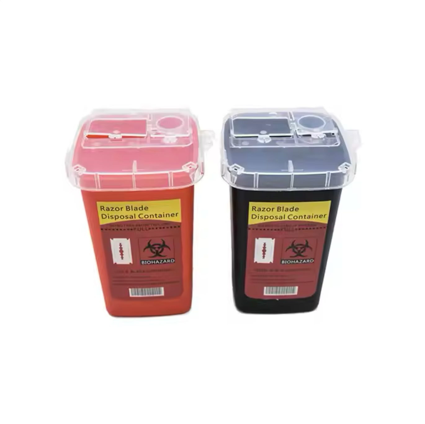 Használt borotva penge tároló edény