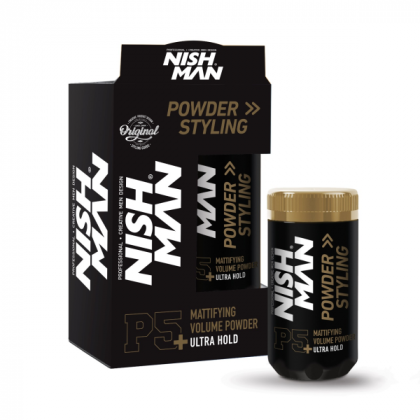 NISH MAN ULTRA HOLD PÚDR NA STYLING NA VLASY - 20 g