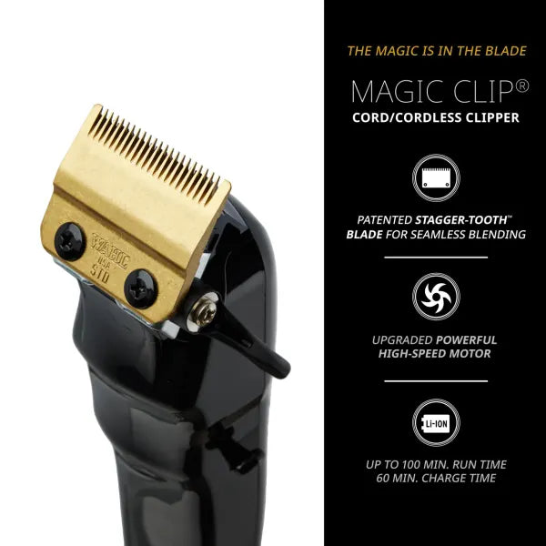 Wahl 5 Star Black Magic Clip Cordless