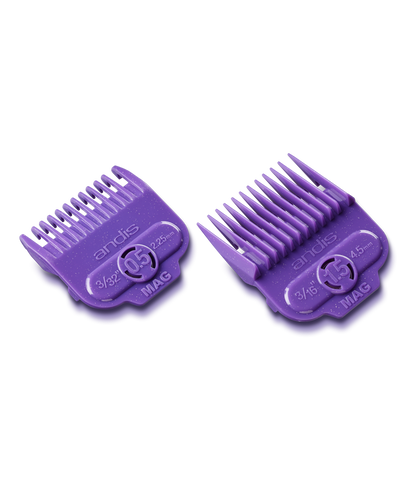 Andis Single Magnetic Extension Comb Dual Pack 2.25m-4.5mm