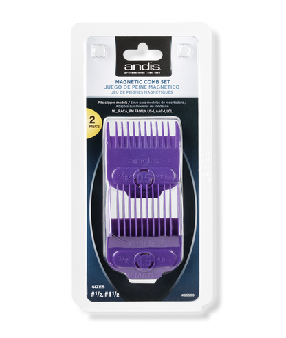 Andis Single Magnetic Extension Comb Dual Pack 2,25 m-4,5 mm