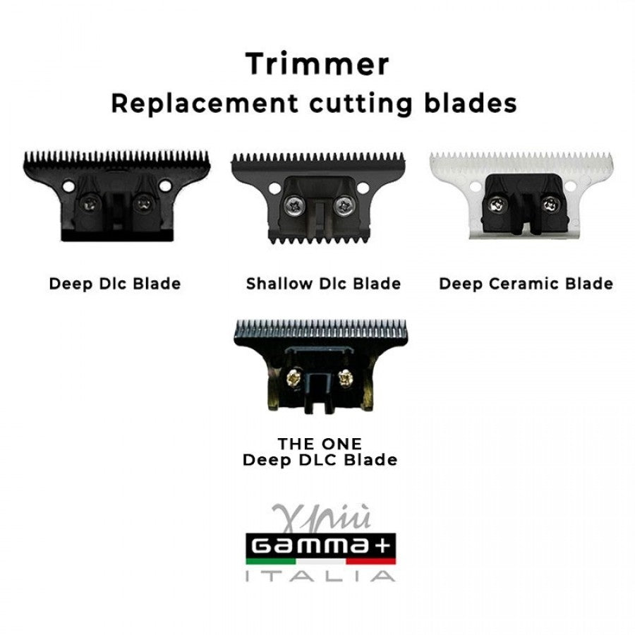 Gamma Più Shallow DLC Blade Trimmer