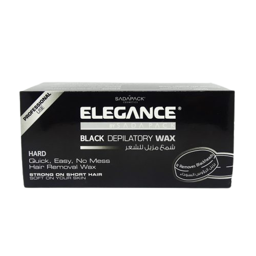 Elegance Ultra Depilatory Wax Black 300 g