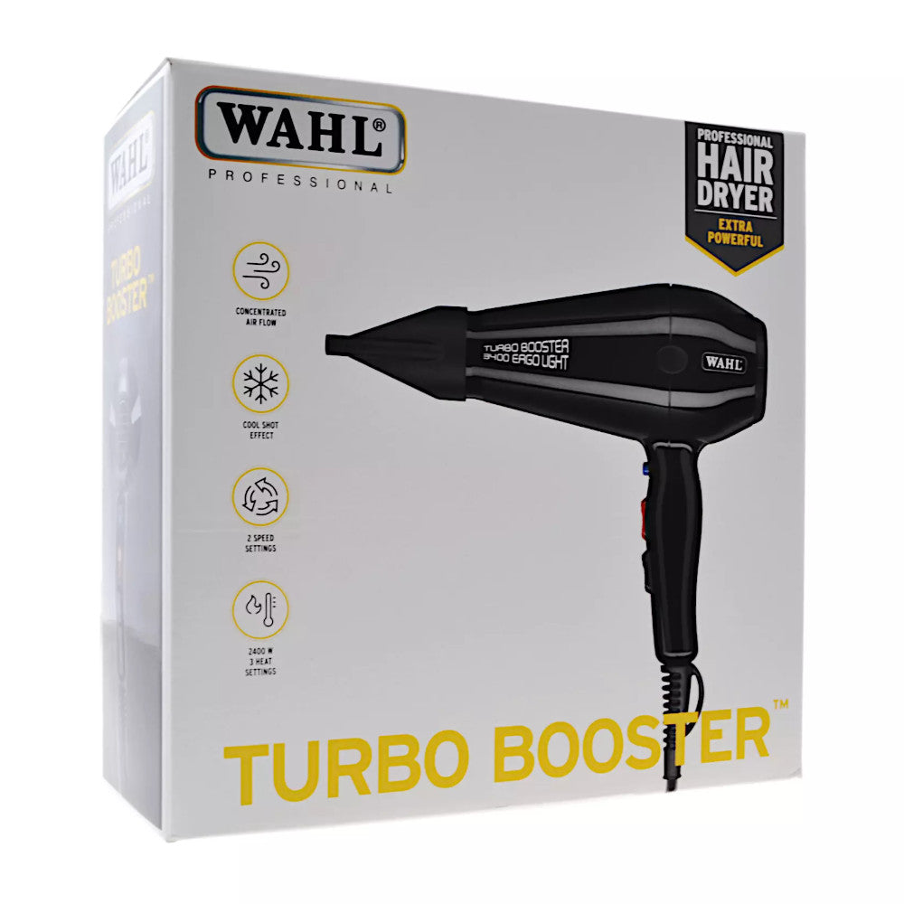 WAHL Hajszárító Turbo Booster Ceramic Nano Silver 2400W