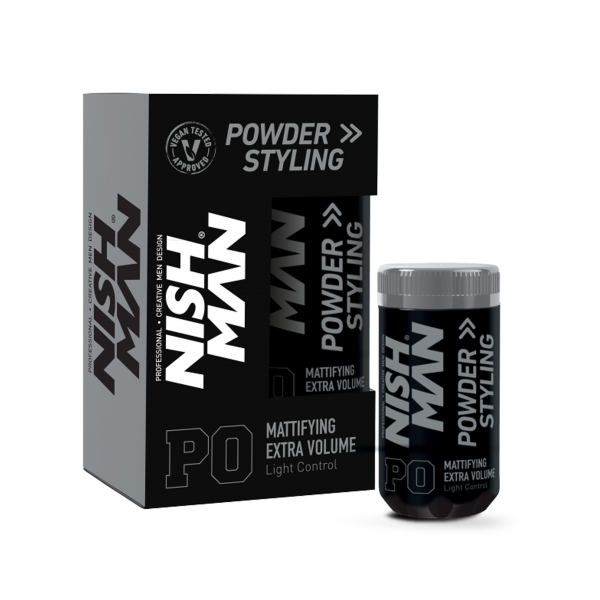 NISH MAN HAIR STYLING POWDER HAJPOR, LIGHT CONTROL - 20 G P0