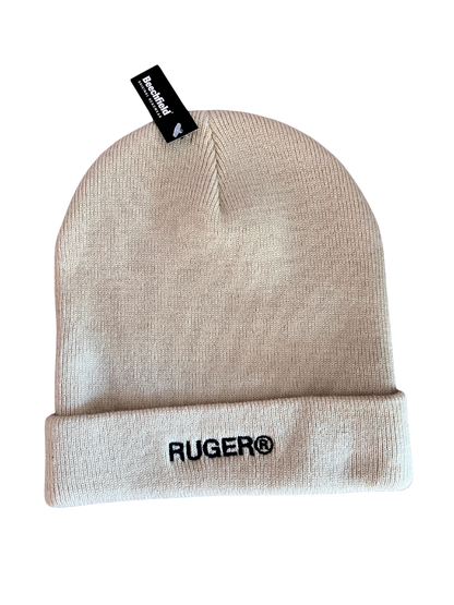 Ruger. Black & Beige Beanie - sapka