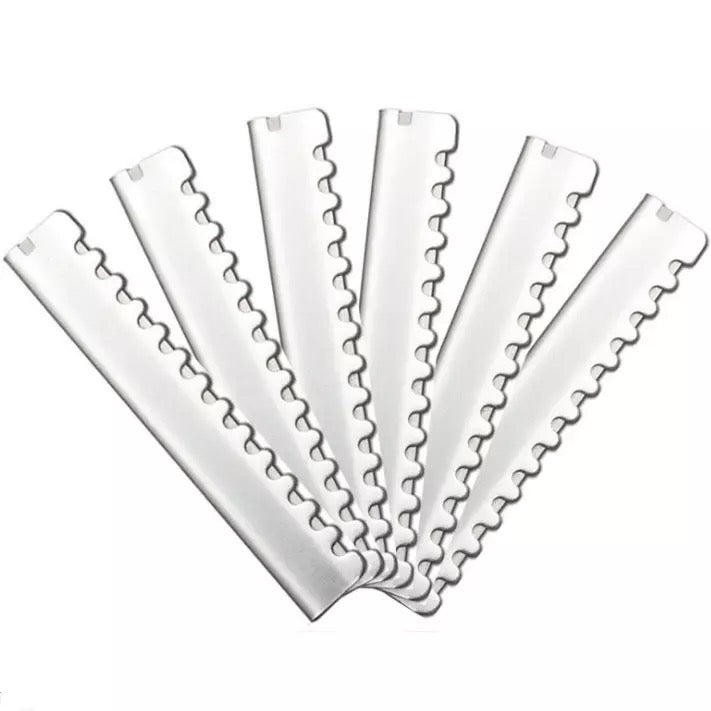 Finger razor replacement blade set