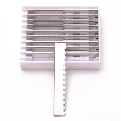 Finger razor replacement blade set