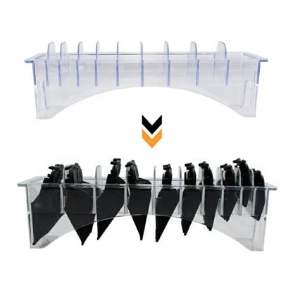 Extension comb storage (single row)