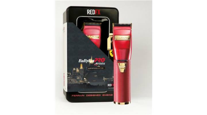 Babyliss Pro RED FX 4ARTIST cordless metal hair clipper RED- NEW MODEL