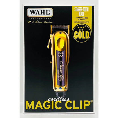 Wahl Magic Clip Cordless Gold Hair Clipper (08148-716)