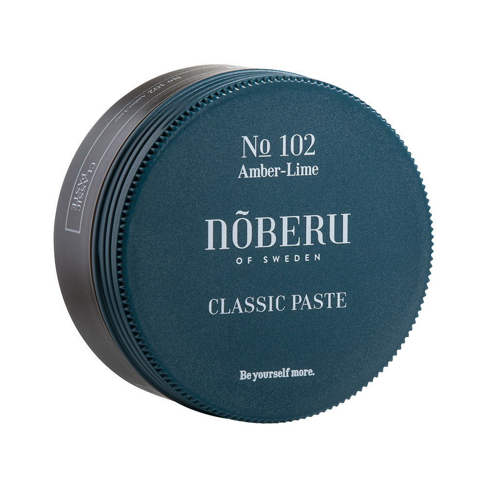 Noberu Classic Paste hair wax, Amber Lime