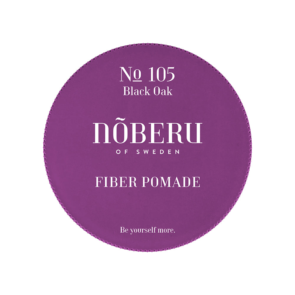 NOBERU FIBER POMADE, BLACK OAK - 80 ML