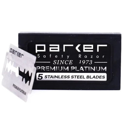 Parker Double Edge razor blades - 5 pcs/pack