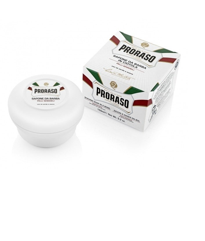 Proraso  Zöld tea borotvaszappan (érzékeny bőrre)