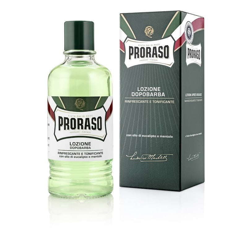 Proraso eukalyptus a mentol po holení, profesionálny 400 ml