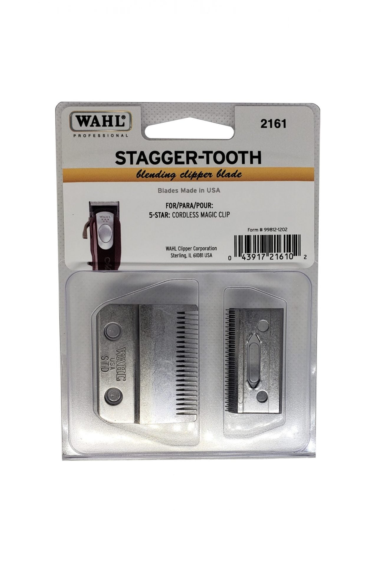 Wahl Magic Clip Cordless "Stagger-Tooth" cutting head