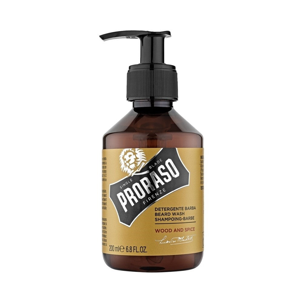 Proraso beard wash / beard shampoo - Wood and Spice