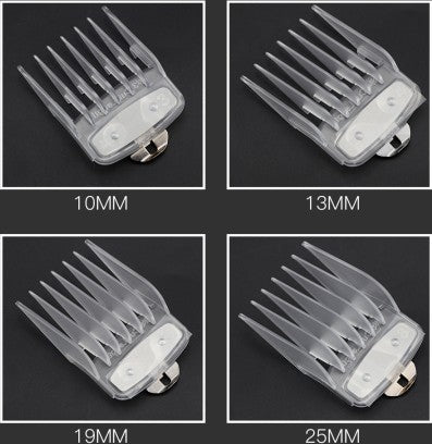 Transparent extension combs for Wahl machines - 8 sizes