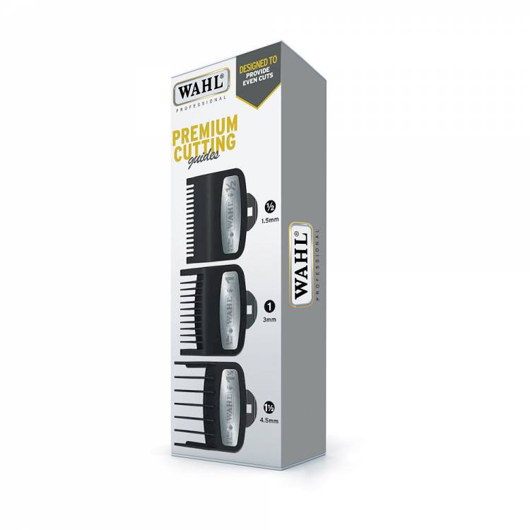 Wahl Premium Extension Comb Set 3 pcs - (1.5 mm, 3 mm, 4.5 mm)